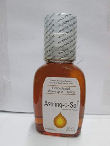 Astring-O-Sol Concentrated Mouthwash/Gargle, Original - 8 oz Each (PACK OF 3)